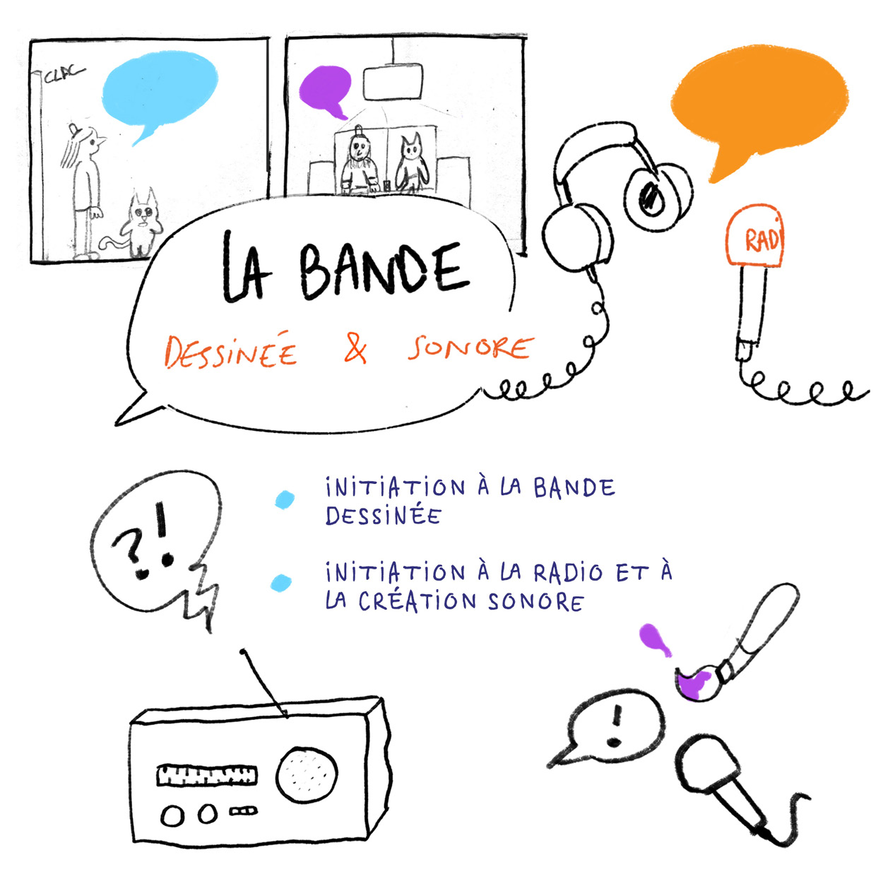 Atelier BD/Radio "La Bande" | 