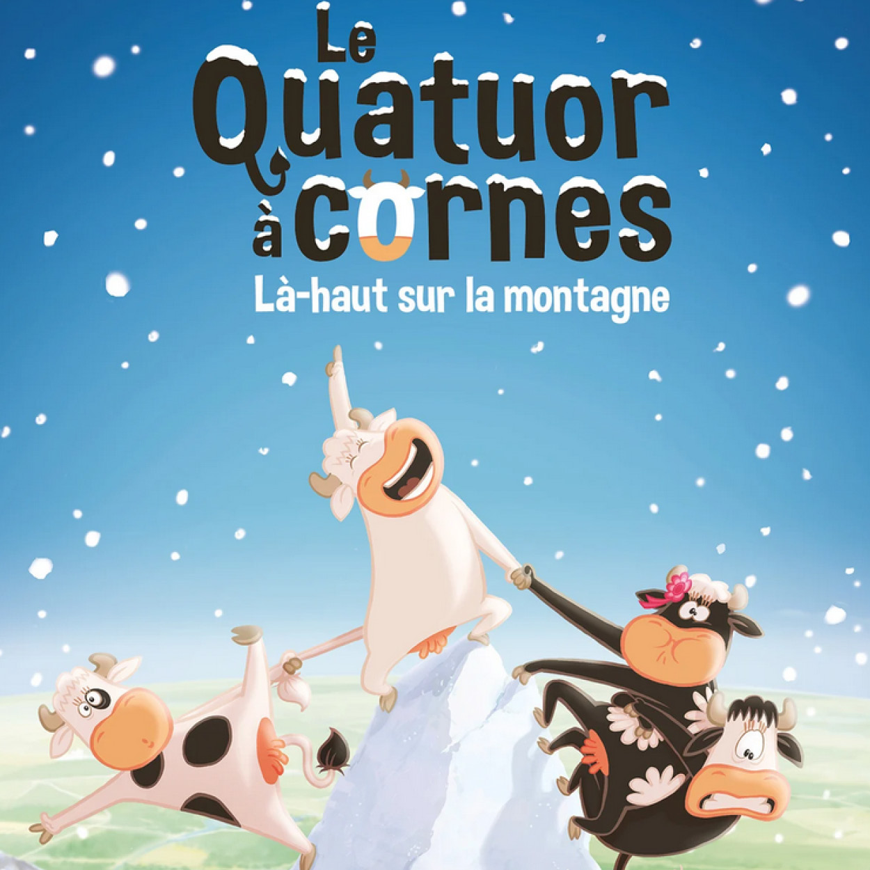 Le quatuor à cornes - Là-haut sur la montagne | 